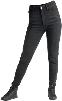 Pando Moto Kusari Cor Ladies Motorcycle Jeans, black, Size 27 for Women, black, Size 27 for Women