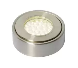 Forum Lighting 1.5W Culina Laghetto LED Circle Surface Light Brushed Satin Nickel 4000K - CUL-21625