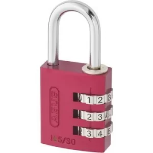 ABUS ABVS46615 Padlock 31.5mm Red Combination