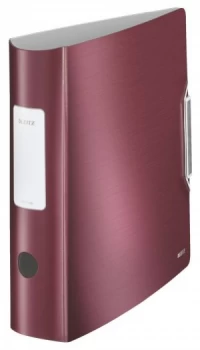 Leitz 180 Active Style LAF A4 PP 80mm Garnet Red PK5