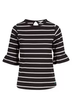 Hokku Contrast Striped T-Shirt