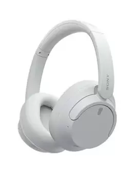 Sony Wh-Ch720N Noise Cancelling Wireless Bluetooth Headphones - Up To 35 Hours Battery Life And Quick Charge - White
