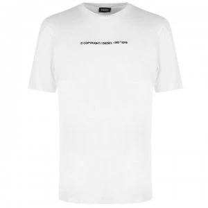 Diesel 2019 T Shirt - White 100
