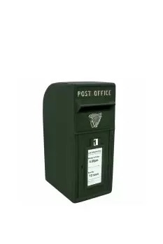 Green Irish Post Box