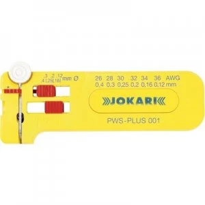 Jokari 40024 PWS-PLUS 001 Wire stripper Suitable for PVC-coated wires 0.12 up to 0.40 mm