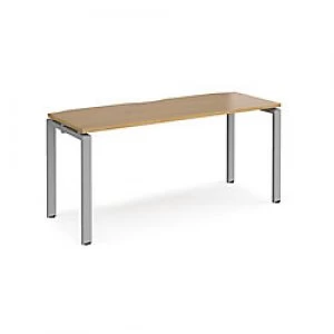 Home Desk E166-S-O Oak 1,600 x 600 x 725 mm