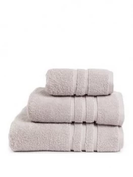 Super Soft 600 Gsm Zero Twist Towel Range ; Silver Grey - Bath Towel