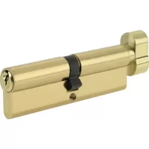 Yale 6 Pin Euro Thumbturn Cylinder 30-10-30mm in Brass