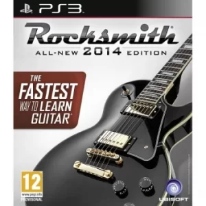 Rocksmith 2014 Game PS3 Game