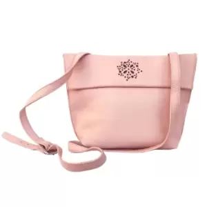 Eastern Counties Leather Womens/Ladies Heather Laser Cut Detail Handbag (One size) (Light Pink)