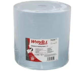 7426 L40 Wipers Large Roll Blue (1 Roll)