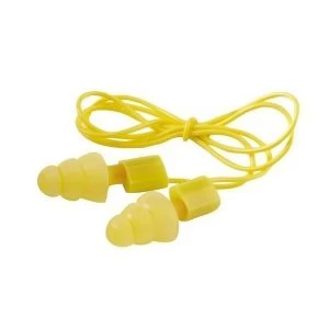 3M E A R Ultrafit 20 Ear Plugs Yellow 1 x Pack of 50 Pairs Earplugs