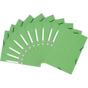 Exacompta 3 Flap Folder 55513SE A4 Soft Green Mottled Pressboard 24 x 32cm Pack of 50