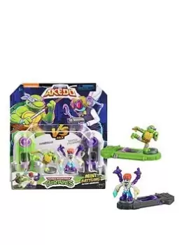 Akedo Legends Of Akedo X Teenage Mutant Ninja Turtles - Donatello Vs Baxter Stockman