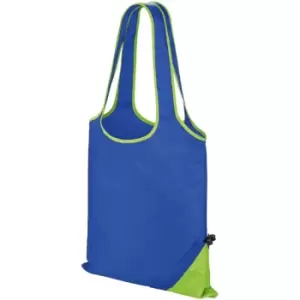 Core Compact Shopping Bag (One Size) (Royal/Lime) - Result