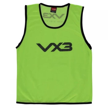VX-3 Hi Viz Mesh Training Bibs Junior - Flrscnt Green
