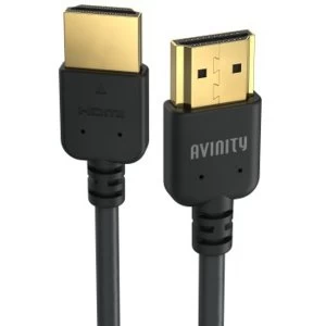 Avinity HDMI Cable GDE VIT, Male - Male, Ultra Flexible, Gold, ETH, 1.0 m