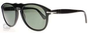 Persol PO0649 Sunglasses Black Gloss 95/31 54mm