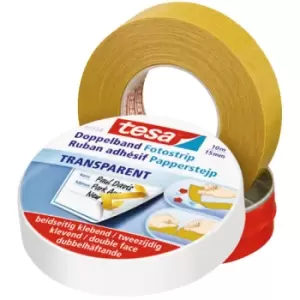 tesa 05338 Double Sided Tape - Transparent 15mm x 10m