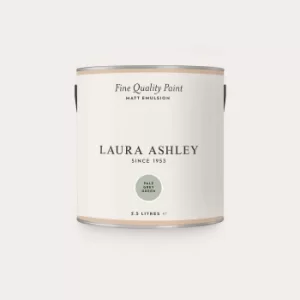 Laura Ashley Matt Emulsion Paint Pale Grey Green 2.5L