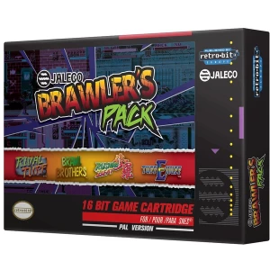 Jaleco Brawlers Pack Nintendo SNES Game