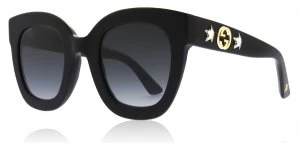 Gucci GG0208S Sunglasses Black 001 49mm