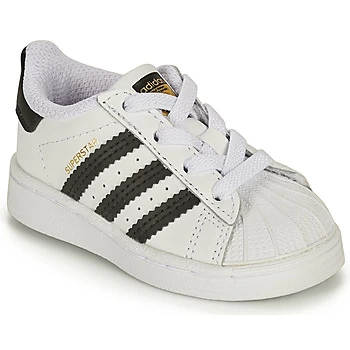 adidas SUPERSTAR EL I boys's Childrens Shoes Trainers in White