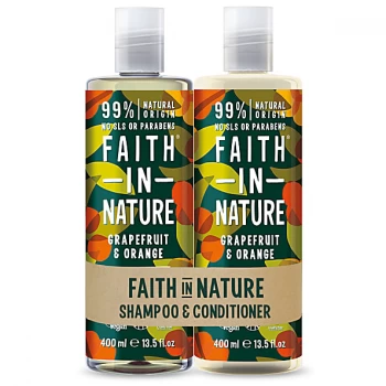 Faith in Nature Grapefruit & Orange Banded Shampoo & Conditioner