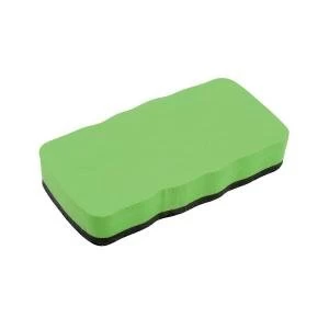 Elite Drywipe Eraser Magnetic Lime Green 108527