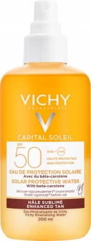 Vichy Capital Soleil Solar Protective Water Enhanced Tan SPF50 200ml