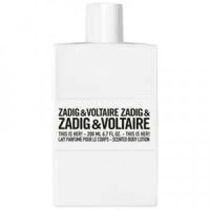 Zadig & Voltaire This Is Her Body Lotion Women 200ml