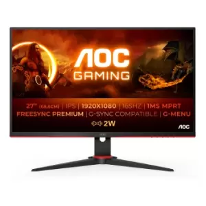AOC 27" G2 27G2SPAE/BK FreeSync Widescreen Gaming Monitor