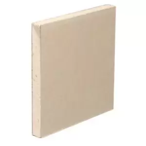 Gyproc Standard Square Edge Plasterboard, (L)2.4M (W)1.2M (T)9.5mm Ivory