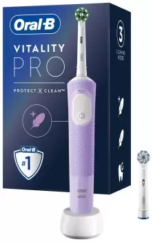 Oral-B Vitality Pro Electric Toothbrush - Lilac