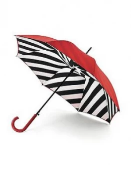 Lulu Guinness Bloomsbury Diagonal Stripe Umbrella - Multi
