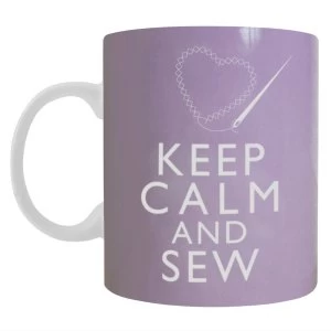 Alfred Franks and Bartlett Keep Calm and Sew Mug