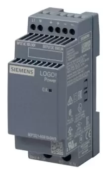 Siemens LOGO!POWER Switch Mode DIN Rail Power Supply 230V ac Input, 15V dc Output, 1.9A 28.5W