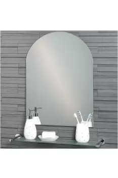 'Hampton' Arched Mirror Large 70cm x 50cm