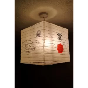Harry Potter Acceptance Letter Cube Easy Fit Paper Light Shade