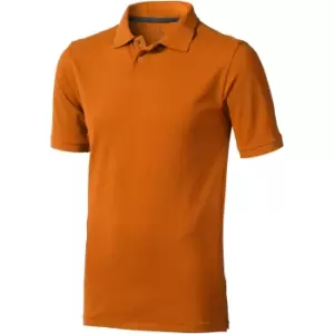 Elevate Mens Calgary Short Sleeve Polo (XXXL) (Orange)