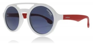 Carrera Junior Carrerino 19 Sunglasses White Red 7DMKU 44mm