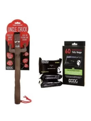 Doog Uncle Chuck Stick /Pack Of 60 Tidy Bags (Scented)