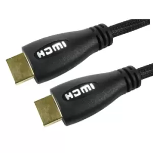 Cables Direct 3m HDMI 1.4 High Speed with Ethernet Cable with White
