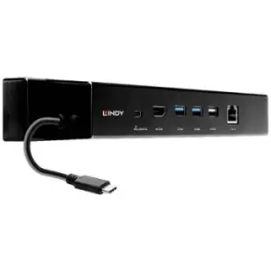 LINDY 43319 USB-C mini docking station Compatible with: Universal USB-C powered