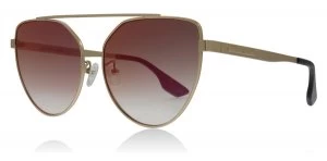 McQ MQ0075S Sunglasses Gold / Pink 003 58mm