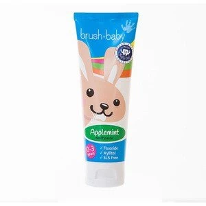 BrushBaby Applemint Toothpaste with Xylitol 0-3 years