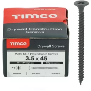Ariston Thermo - Timco Drywall Bugle Head Screws (Fine Thread) - 3.5 x 45 (200 pack)