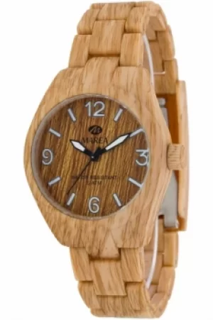 Unisex Marea Wood Look Watch 35298/2