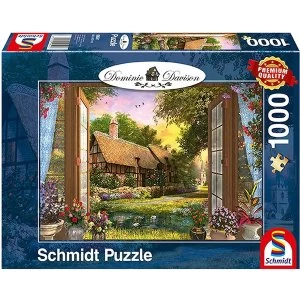 Dominic Davison: View of the Cottage 1000 Piece Jigsaw Puzzle