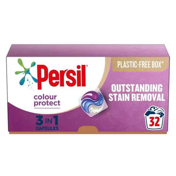 Persil 3-in-1 Colour Protect Washing Capsules 32x Washes